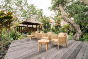 Zahrada ubytování Byasa Ubud
