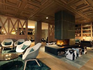 Posezení v ubytování Löwen Hotel Montafon