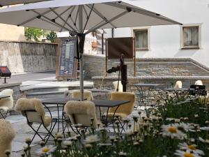 Atpūtas zona naktsmītnē Albana Hotel Silvaplana