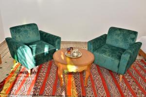 Χώρος καθιστικού στο Riad Al Ansari