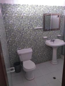 ห้องน้ำของ Hotel Campestre Mucura