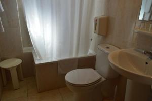 Koupelna v ubytování Hostal El Retiro