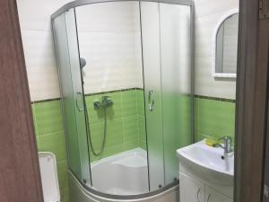Koupelna v ubytování Zatishok Guest House