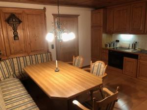 Cucina o angolo cottura di Alpenhotel Widderstein