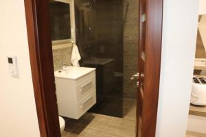 Kúpeľňa v ubytovaní Apartmán Olaf Tatranská Lomnica + 20 fotografií