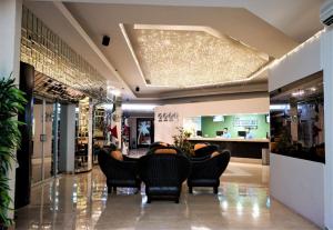 Posezení v ubytování Hotel Los Cocos Chetumal
