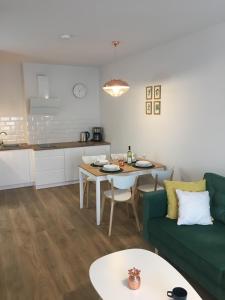 Η κουζίνα ή μικρή κουζίνα στο Apartament Gold Triventi