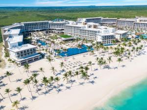 an aerial view of the resort from the beach at Hyatt Zilara Cap Cana - Adults Only in Punta Cana