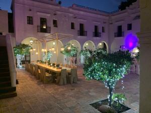 Restaurace v ubytování Mesón de la Merced Hotel Boutique Patio & Spa