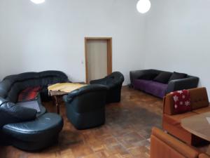 Posezení v ubytování LINDENHOF WALDHEIM