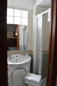 Kúpeľňa v ubytovaní Hotel Locanda Salieri