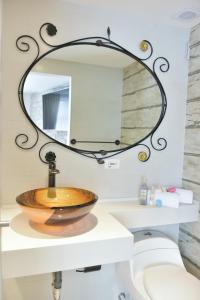 Koupelna v ubytování Casa Lua Hotel Spa