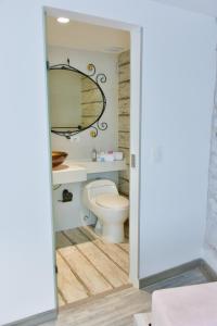 Koupelna v ubytování Casa Lua Hotel Spa