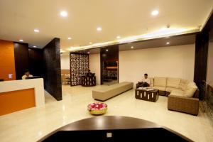 Posezení v ubytování Astoria Hotels Madurai