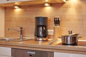 Kuchyňa alebo kuchynka v ubytovaní SöldenLiving Appartements