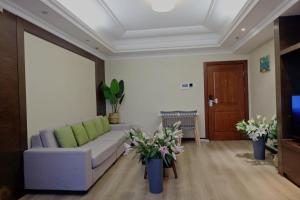 Area tempat duduk di Ring Service Apartment 798 Art Zone