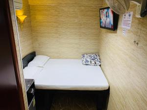 Postel nebo postele na pokoji v ubytování Sleep Inn