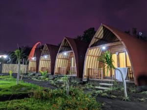 Zahrada ubytování Kintamani Cabins