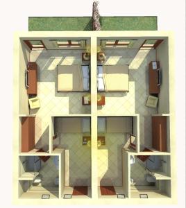 Grundriss der Unterkunft Hotel Airone isola d'Elba