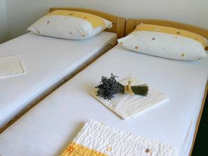 Posteľ alebo postele v izbe v ubytovaní Rooms Medved