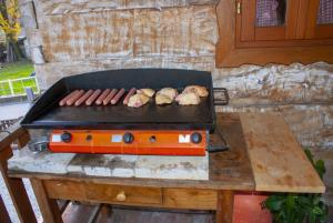 Gril dostupný pro hosty v prázdninového domu