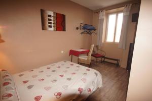 Postel nebo postele na pokoji v ubytování Pension Saint Antoine