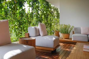 Posezení v ubytování Origin Ubud