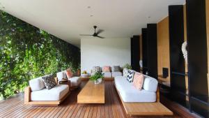 Posezení v ubytování Origin Ubud