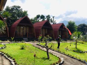 Zahrada ubytování Kintamani Cabins