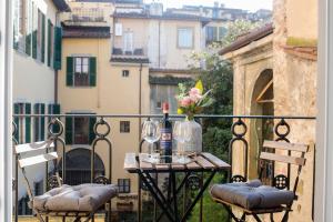 Balkón alebo terasa v ubytovaní Apartments Florence Oblate Exclusive View