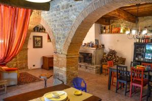 Posezení v ubytování Agriturismo Cailuca