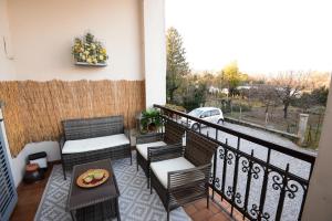 Balkón nebo terasa v ubytování Casa di Alice