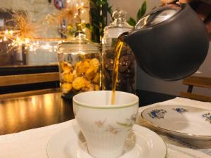 Príslušenstvo na prípravu kávy alebo čaju v ubytovaní Modena Charme