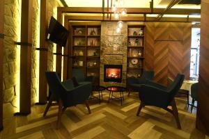 Posezení v ubytování Hammeum Hotel
