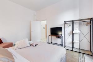 Voodi või voodid majutusasutuse BDC - Termini Sun Apartment toas