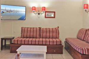 Posezení v ubytování Résidence de vacances Domaine de Gascogne,grand appt 6 personnes 42m2