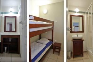 Postel nebo postele na pokoji v ubytování Résidence de vacances Domaine de Gascogne,grand appt 6 personnes 42m2 + 11 fotografií