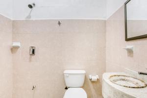 Koupelna v ubytování Hotel Casa Ariana