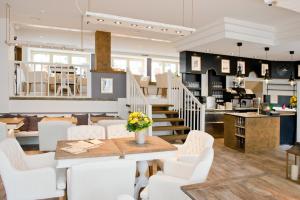 Χώρος καθιστικού στο Hotel Bellevue