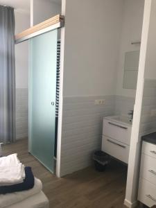 Koupelna v ubytování Sissi Apartments