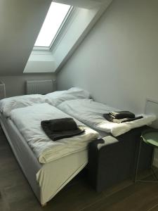 Postel nebo postele na pokoji v ubytování Sissi Apartments