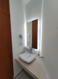 Koupelna v ubytování Kai Hotel