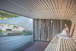 Balkón nebo terasa v ubytování Mokni's Palais Hotel & SPA
