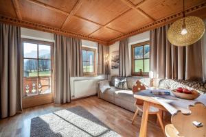 Posezení v ubytování Huaterhof