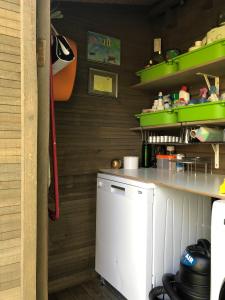 Kuchyň nebo kuchyňský kout v ubytování Summerhome