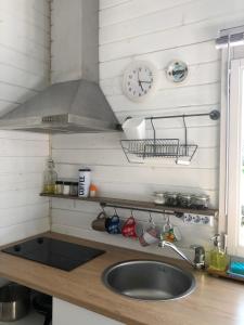 Kuchyň nebo kuchyňský kout v ubytování Summerhome