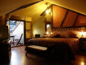 Posteľ alebo postele v izbe v ubytovaní Hostal El Cerro - Only Adults