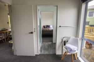 Köök või kööginurk majutusasutuses Nugget View Kaka Point Motels