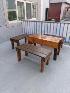 Balkón nebo terasa v ubytování Li Yuan Homestay