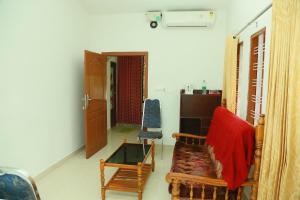 Posezení v ubytování Marari Nest Beach Homestay